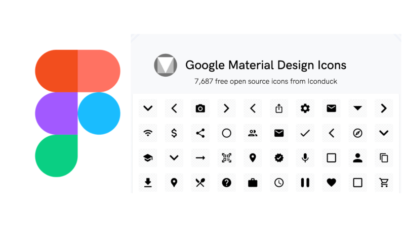 Get 7,687 Free Material Design Icons By Figma Pugin