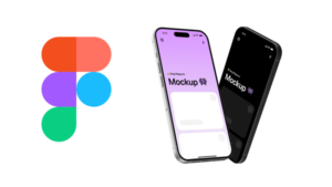 iPhone 15 Pro 3D Mockups - Free Figma Download