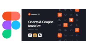 100 Freebies Figma Charts & Graphs Icons