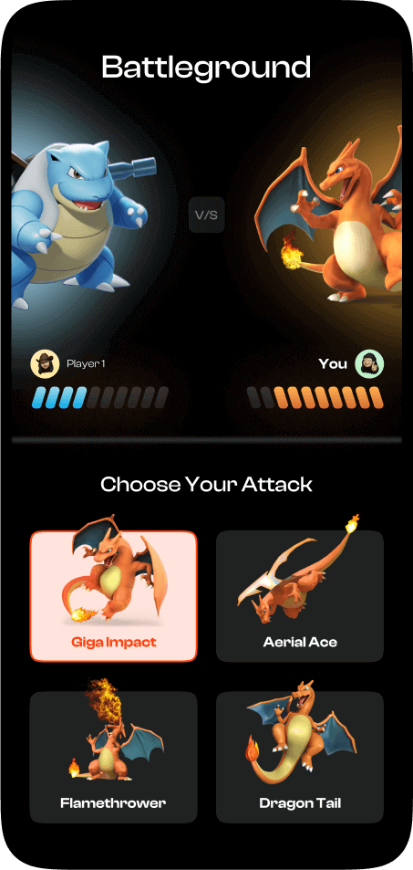 figma Pokemon battle app
