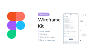 Download Free Figma Simple Wireframe Kit for Android